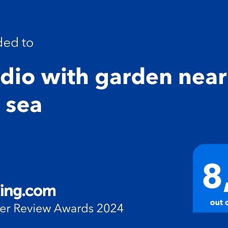 Studio With Garden Near The Sea Koper Exterior photo